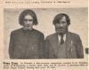 Bill Keenan (right) winner of a hair growing competition in Dunedin! [NZ Free Lance 18 Oct 1944]