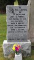 Gravestone at Nairn cemetery - Hugh Falconer GRANT, Jane Fraser GRANT nee Rose and daughter Anne Falconer GRANT