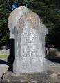 Chisholm family gravestone, Hawkesbury Cemetery, Waikouaiti, Otago