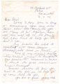 Letter from Florence Williams of Patea 2 Nov 1979