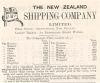 An advertisement from Jan 1878 for the NZ Shipping Co showing the Waikato