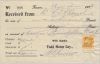 Vic O'Donoghue receipt from Todd Motors Timaru for [to be completed]