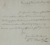 William Urquhart letter to Jos Lynn Chelsea Hospital 1813 re Chelsea Pension